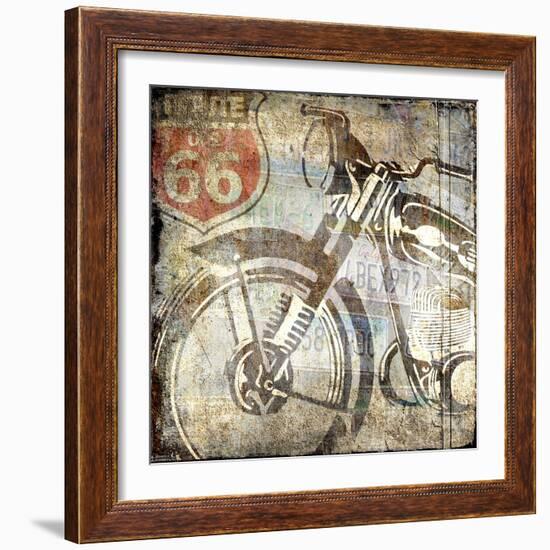 On the Road 2-Kimberly Allen-Framed Art Print