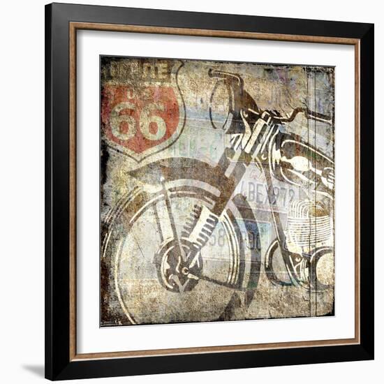 On the Road 2-Kimberly Allen-Framed Art Print