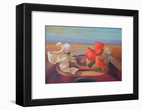 On the Road and Cheetah-Lincoln Seligman-Framed Giclee Print