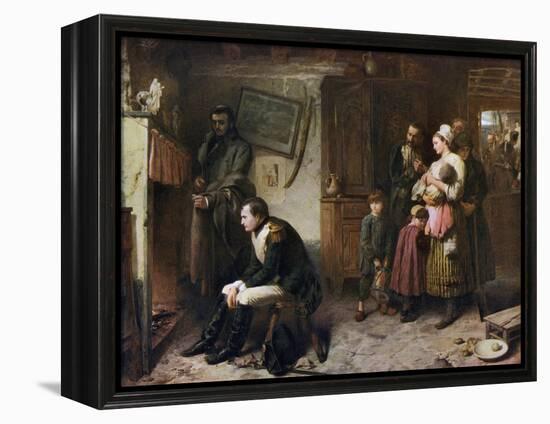 On the Road from Waterloo to Paris, 1863-Marcus Stone-Framed Premier Image Canvas