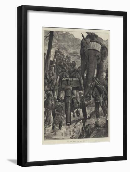 On the Road to Ali Musjid-William Heysham Overend-Framed Giclee Print