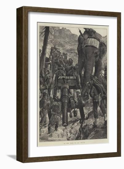 On the Road to Ali Musjid-William Heysham Overend-Framed Giclee Print