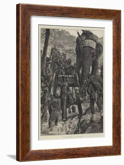 On the Road to Ali Musjid-William Heysham Overend-Framed Giclee Print