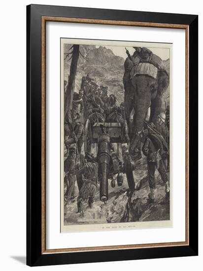 On the Road to Ali Musjid-William Heysham Overend-Framed Giclee Print