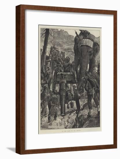 On the Road to Ali Musjid-William Heysham Overend-Framed Giclee Print