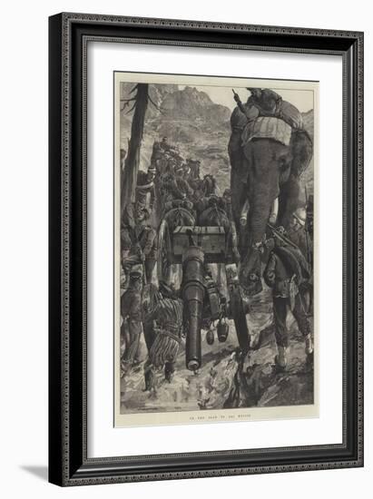 On the Road to Ali Musjid-William Heysham Overend-Framed Giclee Print