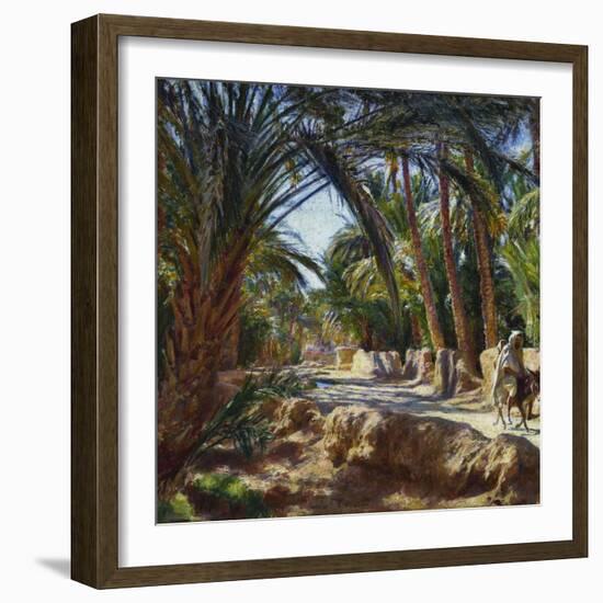 On the Road to Biskra-Emile Friant-Framed Giclee Print