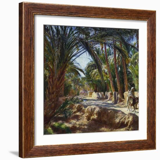 On the Road to Biskra-Emile Friant-Framed Giclee Print