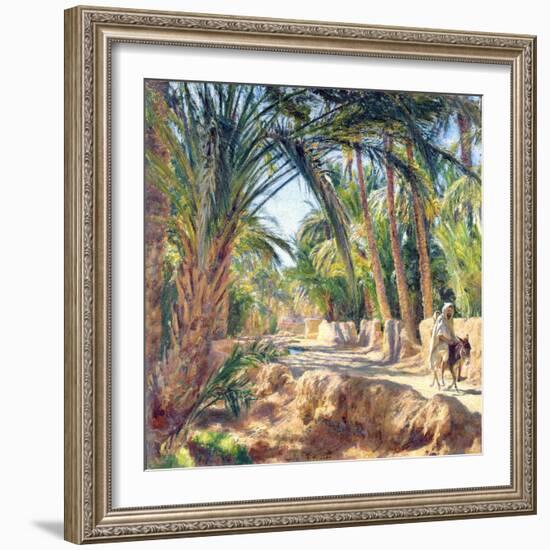 On the Road to Biskra-Emile Friant-Framed Giclee Print