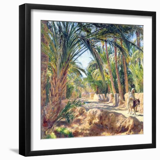 On the Road to Biskra-Emile Friant-Framed Giclee Print