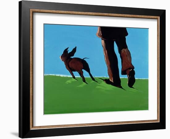 On the Road to Chestertown, 1997-Marjorie Weiss-Framed Giclee Print