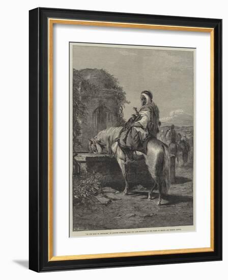 On the Road to Jerusalem-Adolf Schreyer-Framed Giclee Print