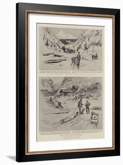 On the Road to Klondyke-Charles Edwin Fripp-Framed Giclee Print