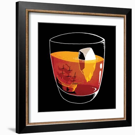 On the Rocks-Michael Buxton-Framed Art Print