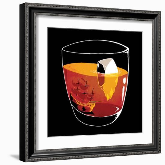 On the Rocks-Michael Buxton-Framed Art Print