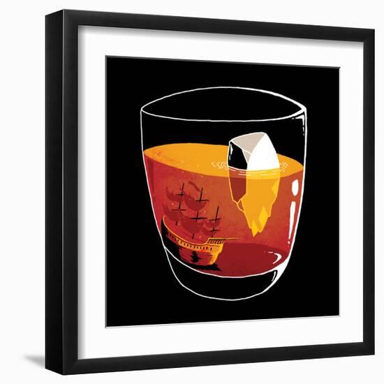 On the Rocks-Michael Buxton-Framed Art Print