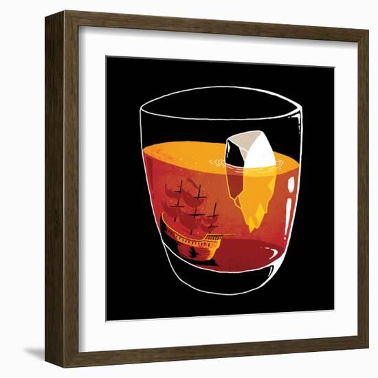 On the Rocks-Michael Buxton-Framed Art Print