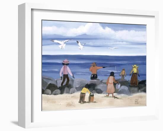 On the Rocks-Anna Belle Lee Washington-Framed Giclee Print