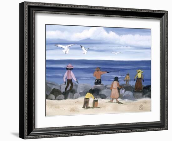 On the Rocks-Anna Belle Lee Washington-Framed Giclee Print