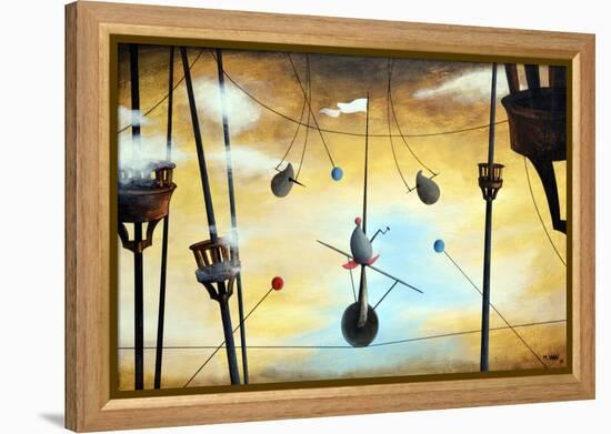 On the Rope-Vaan Manoukian-Framed Stretched Canvas