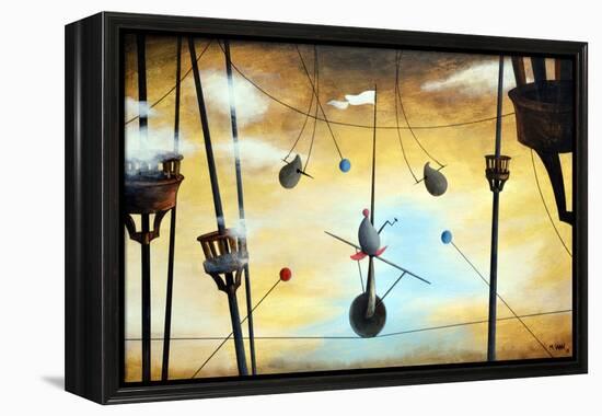 On the Rope-Vaan Manoukian-Framed Stretched Canvas