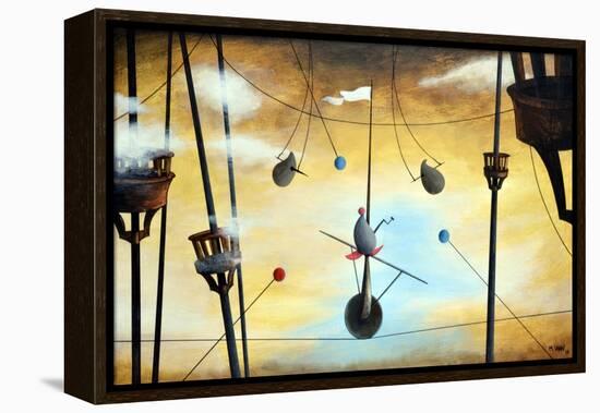 On the Rope-Vaan Manoukian-Framed Stretched Canvas