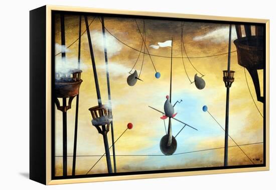 On the Rope-Vaan Manoukian-Framed Stretched Canvas