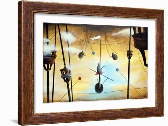 On the Rope-Vaan Manoukian-Framed Art Print