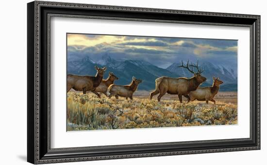 On the Run-Kalon Baughan-Framed Art Print