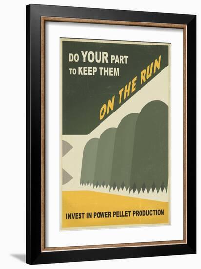 On The Run-Steve Thomas-Framed Giclee Print