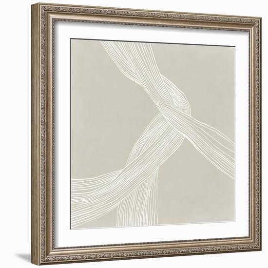 On the Same Wavelengh I-Isabelle Z-Framed Art Print