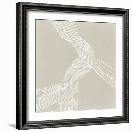 On the Same Wavelengh I-Isabelle Z-Framed Art Print