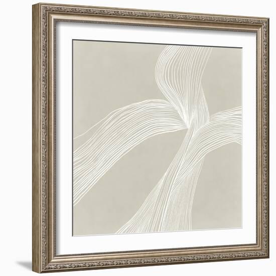 On the Same Wavelengh II-Isabelle Z-Framed Art Print