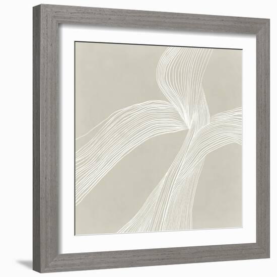 On the Same Wavelengh II-Isabelle Z-Framed Art Print