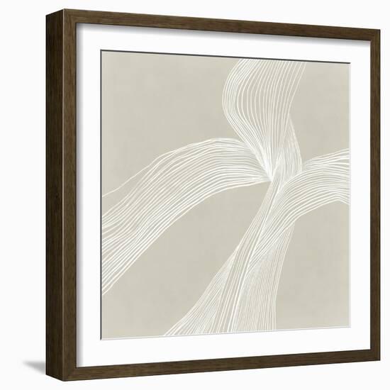 On the Same Wavelengh II-Isabelle Z-Framed Art Print