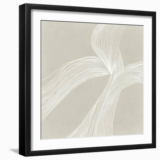 On the Same Wavelengh II-Isabelle Z-Framed Art Print