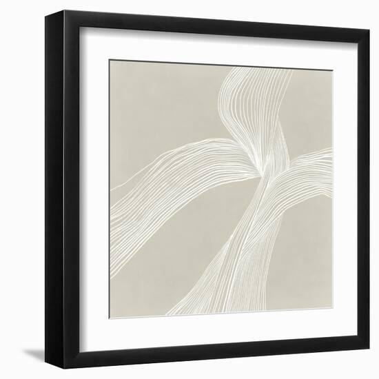 On the Same Wavelengh II-Isabelle Z-Framed Art Print