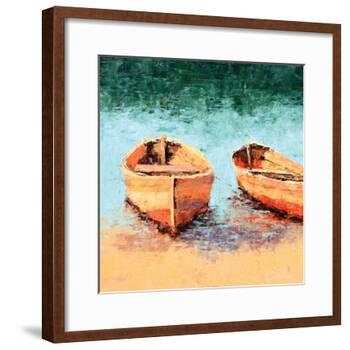 On the Sand-Leslie Saeta-Framed Art Print