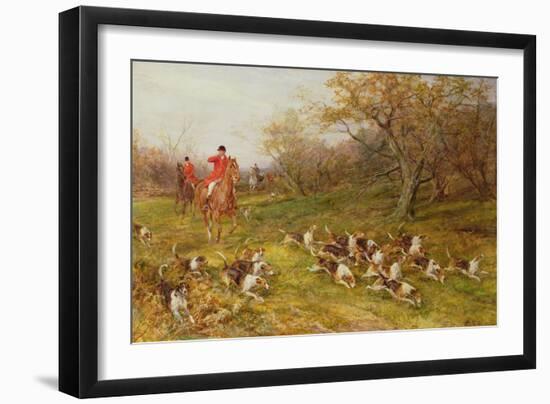 On the Scent-Heywood Hardy-Framed Giclee Print