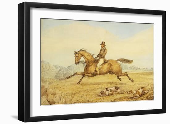 On the Scent-Henry Thomas Alken-Framed Giclee Print