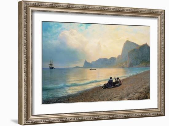 On the Sea-Shore-Parmigianino-Framed Giclee Print