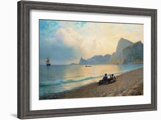 On the Sea-Shore-Parmigianino-Framed Giclee Print