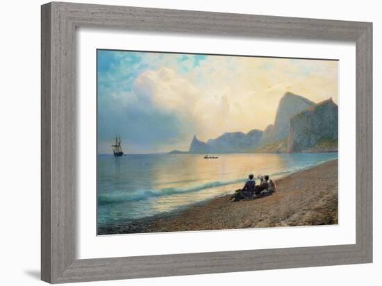 On the Sea-Shore-Parmigianino-Framed Giclee Print