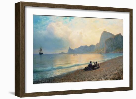 On the Sea-Shore-Parmigianino-Framed Giclee Print