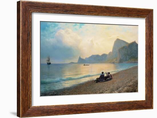 On the Sea-Shore-Parmigianino-Framed Giclee Print