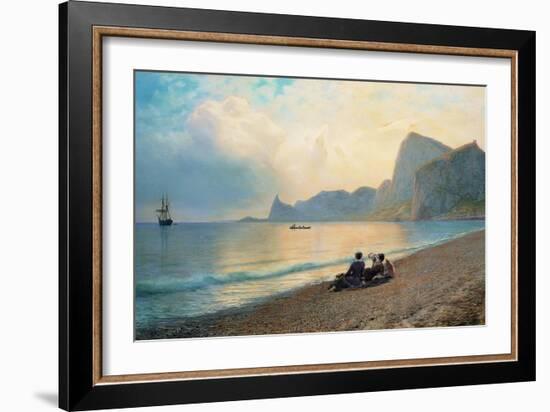 On the Sea-Shore-Parmigianino-Framed Giclee Print