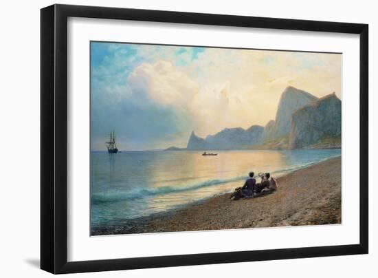 On the Sea-Shore-Parmigianino-Framed Giclee Print