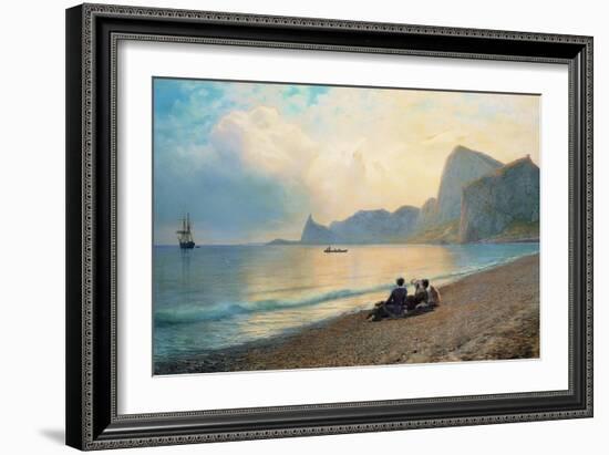 On the Sea-Shore-Parmigianino-Framed Giclee Print