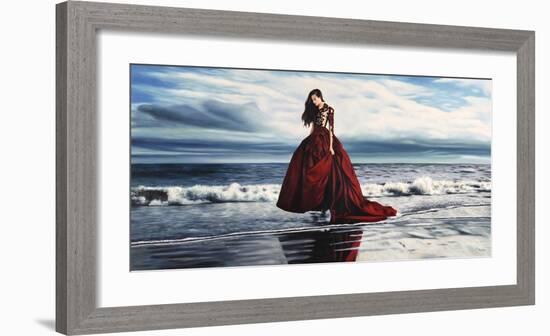 On the Seashore-Pierre Benson-Framed Art Print