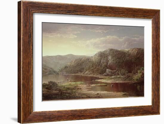 On the Shenandoah, C.1860-William Louis Sonntag-Framed Giclee Print